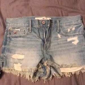 Hollister high waisted shorts